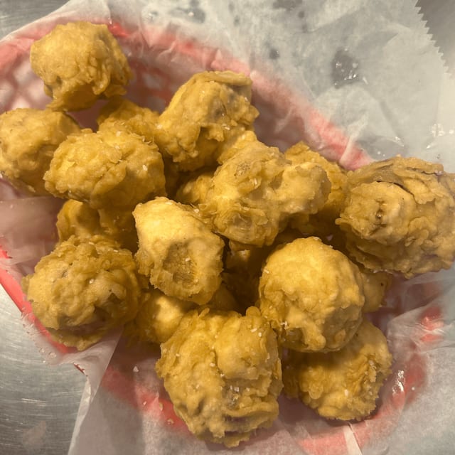 Fried Shrooms.