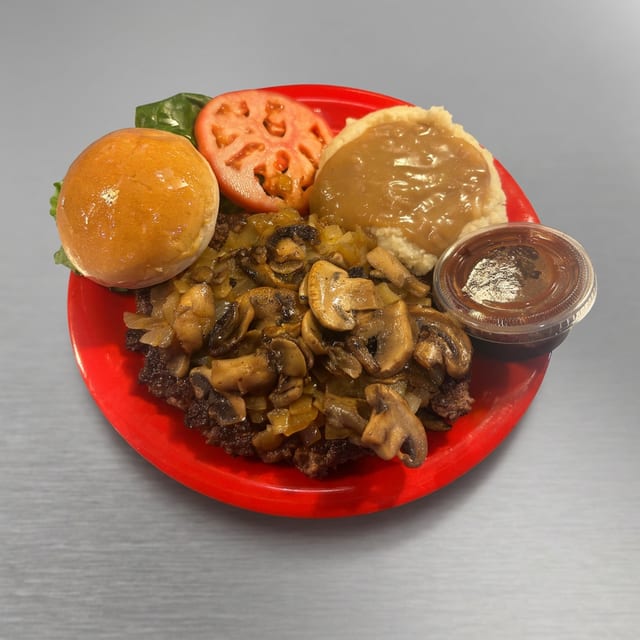 Samburger Steak Plate.